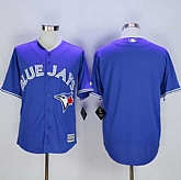 Toronto Blue Jays Customized Men's Blue New Cool Base Stitched MLB Jersey,baseball caps,new era cap wholesale,wholesale hats